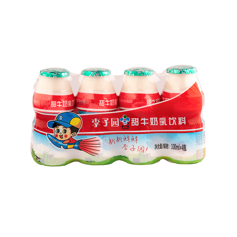 甜牛奶乳饮料，单瓶净含量100ml