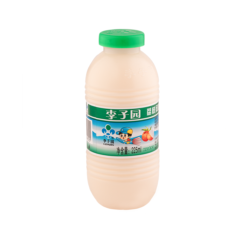 荔枝风味乳饮料，单瓶净含量225ml